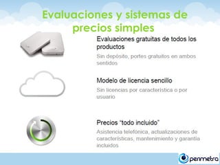 Evaluaciones y sistemas de
     precios simples
 