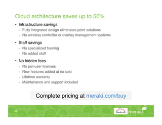 Meraki Solution Overview | PDF