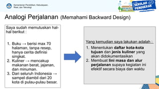 merancang tujuan pembelajaran dan alur tujuan pembelajaran | PDF