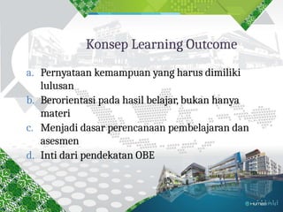 Merancang Learning Outcome di UMM menekankan keselarasan visi | PPTX