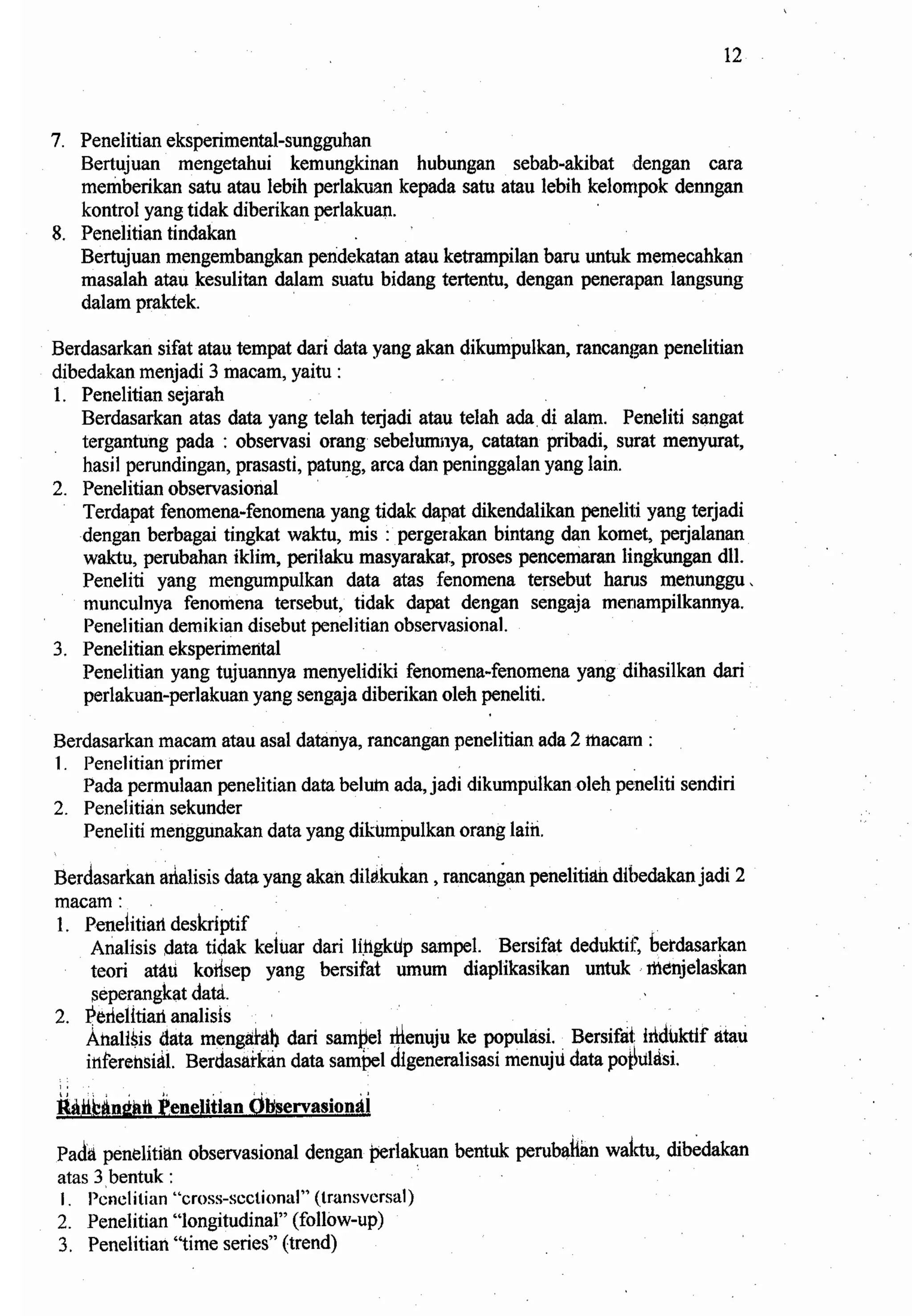 Merancang penelitian