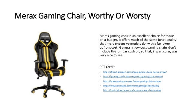 merax gaming chair review