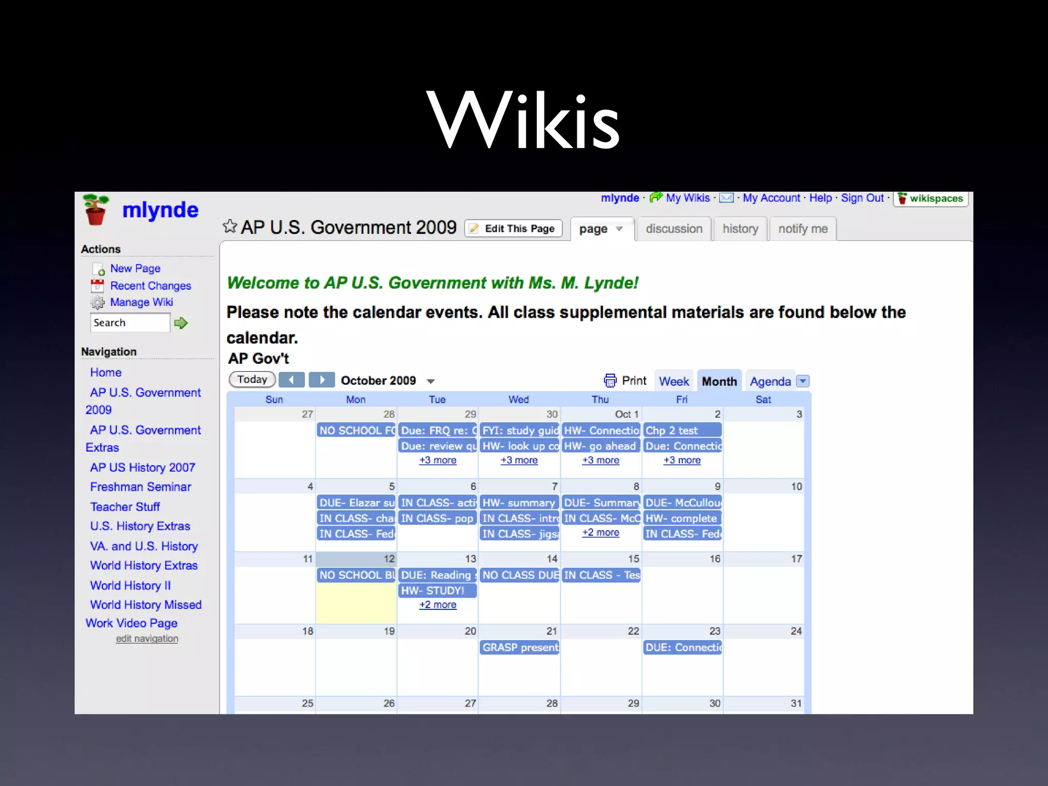 Wikis 