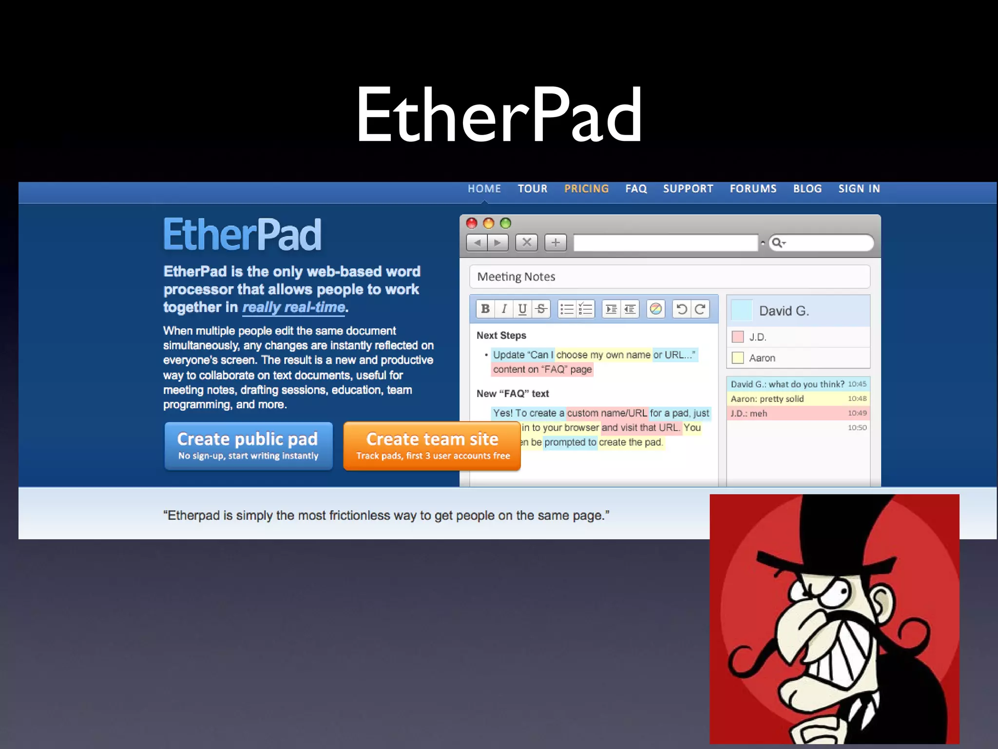 EtherPad 
