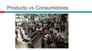Producto vs Consumidores
 