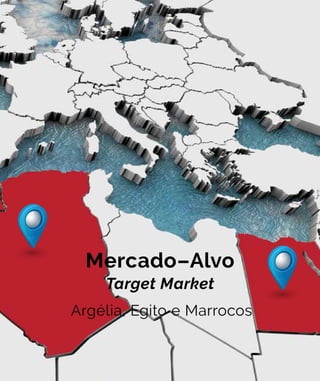 Mercado Alvo - Argélia, Egito, Marrocos