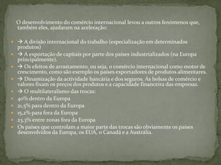 Mercado Internacional E Multilateralr
