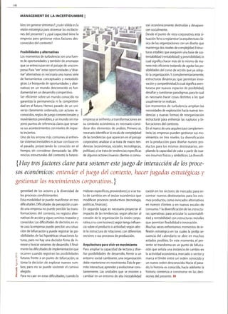 Management de la incertidumbre