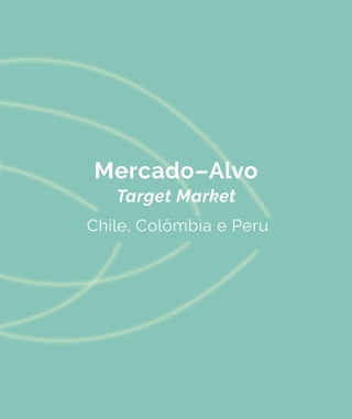 Mercado-Alvo: Chile, Colômbia e Peru