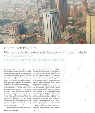 Mercado-Alvo: Chile, Colômbia e Peru