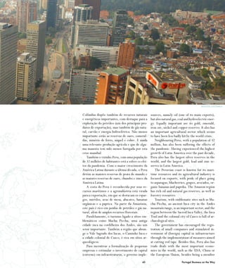 Mercado-Alvo: Chile, Colômbia e Peru