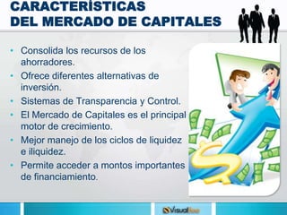 Mercado de capitales | PPTX