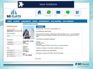 NOVA TENDÊNCIA
 