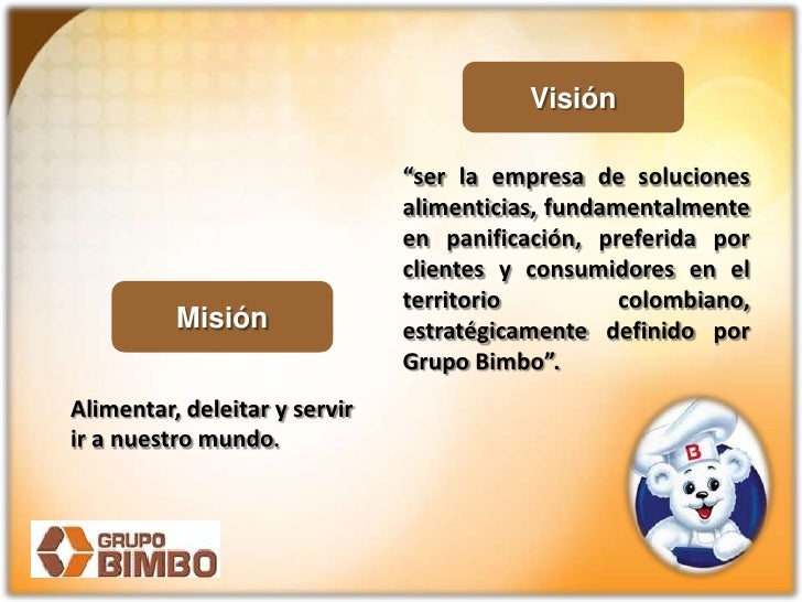 Mercado de la empresa Bimbo