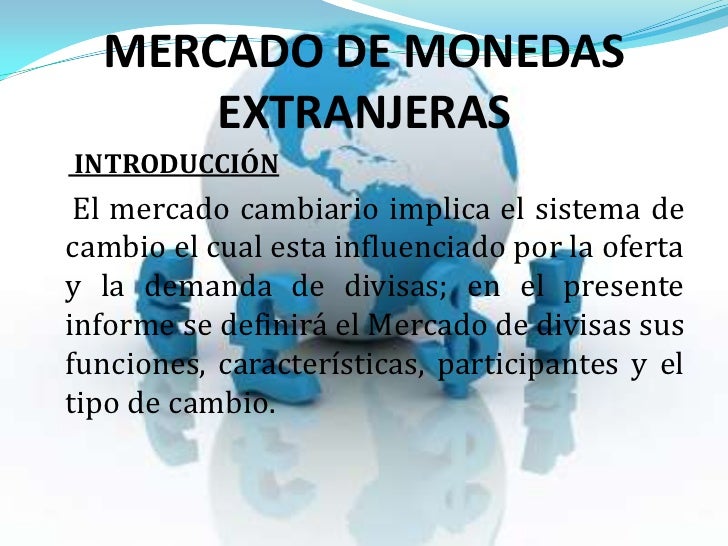 Comercio de divisas extranjeras