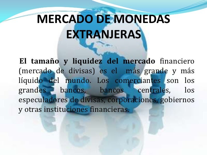 Comercio de divisas extranjeras