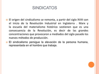  En este gráfico se puede apreciar la distribución de sindicatos por tipo a fecha 1999, donde el mayor porcentaje lo comprenden los sindicatos empresa (65%). La segunda mayor concentración se muestra en los sindicatos de trabajadores independientes con alrededor de un 23%. Cabe señalar que la mayor cantidad de Sindicatos empresa se debe en gran medida al aumento en los últimos años de inversiones de compañías multinacionales en nuestro país generando nuevos negocios y nuevas empresas. 