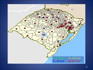 RS 100 Urol  21-100 Urol 6 - 20 Urol  até 05  Urol 