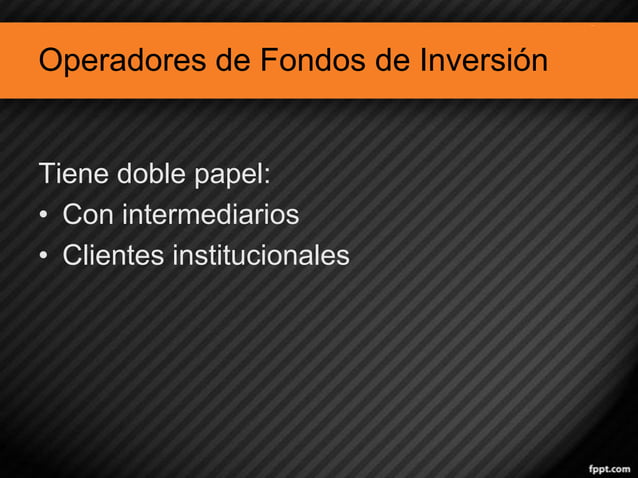 Mercado de valores | PPT