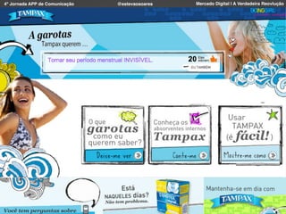 4º Jornada APP de Comunicação Mercado Digital | A Verdadeira Reovlução@estevaosoares
 