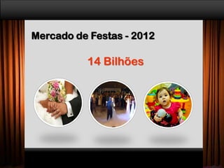 Mercado de Festas - 2012
14 Bilhões
 