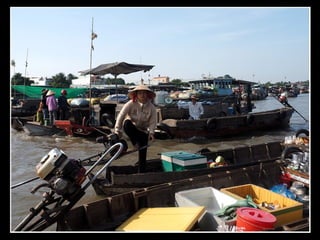 Mercado Flotante (Rio Mekong)