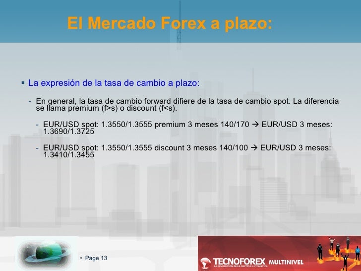 Forex outright forward