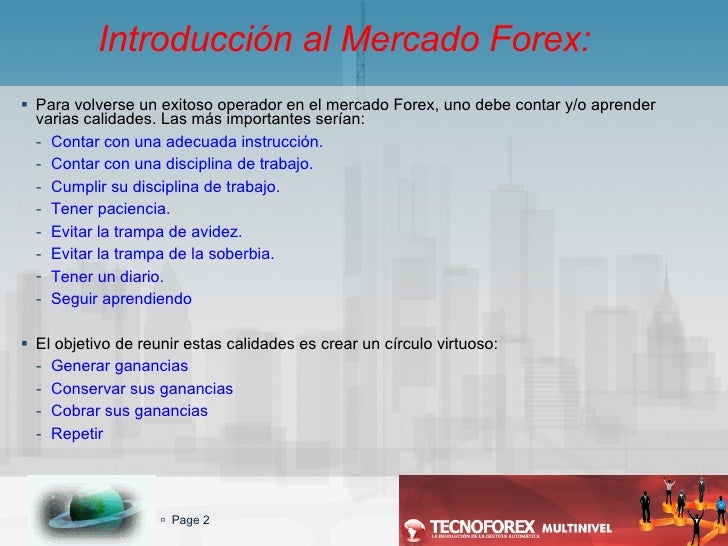 mercado forex powerpoint