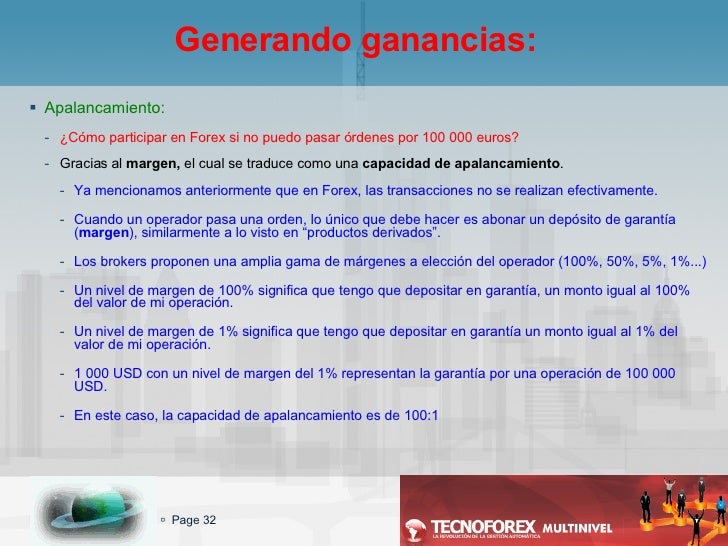 Como se calcula la ganancia en forex