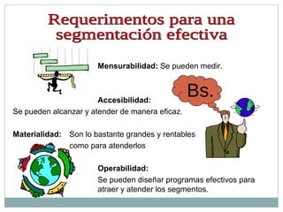 Segementacion de Mercados, Mercado Meta y Posicionamiento | PPT