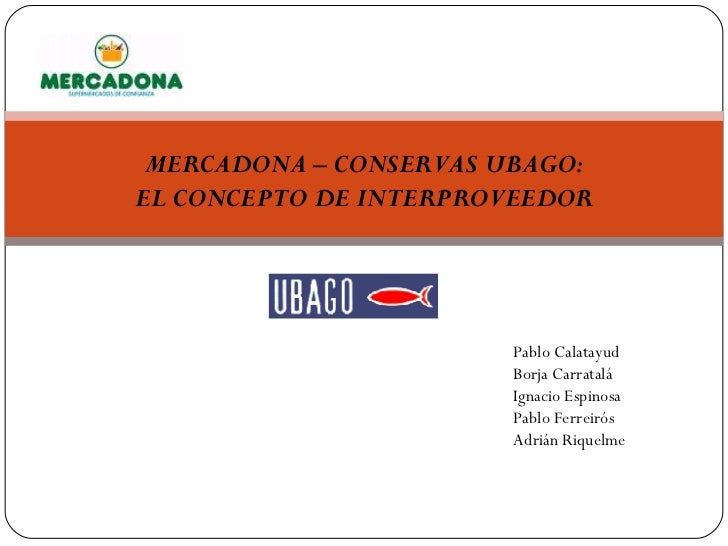 Mercadona conservas ubago essay 02 picture