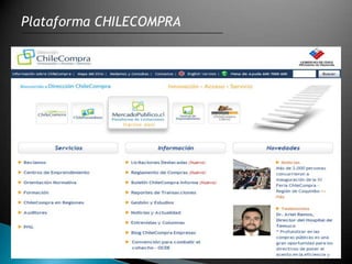 Plataforma CHILECOMPRA
 