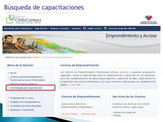 Búsqueda de capacitaciones
 