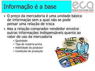 A informacao como mercadoria