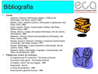 A informacao como mercadoria