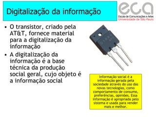 A informacao como mercadoria