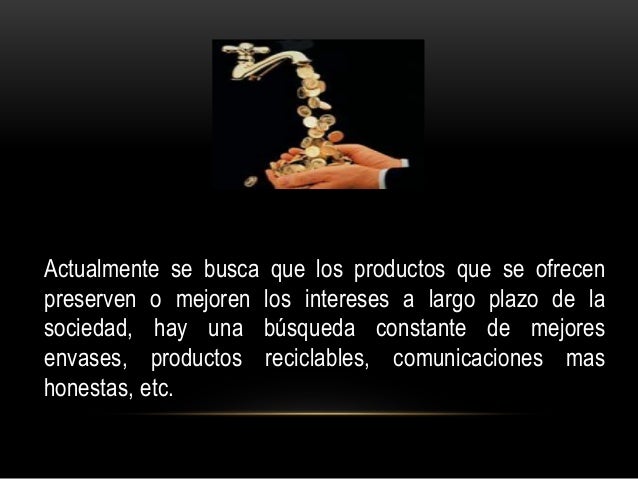 Orientaciones de la mercadotecnia