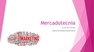 Mercadotecnia
Línea del Tiempo
Maria Fernanda Alzati Perez
 