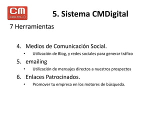 5. Sistema CMDigital<br />