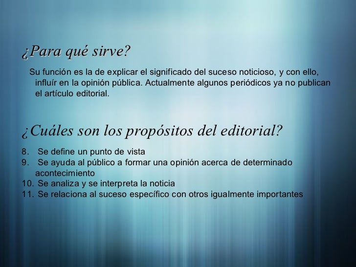 Géneros Periodísticos