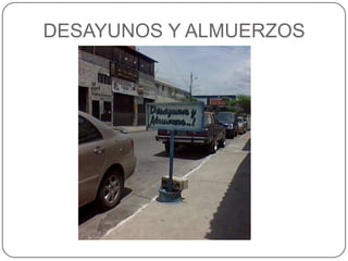 DESAYUNOS Y ALMUERZOS