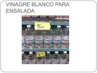 VINAGRE BLANCO PARA ENSALADA
