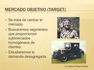 Mercado y Plan de marketing