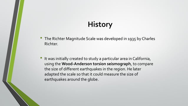 Earthquake scale wikipedia
