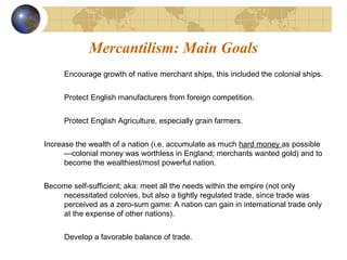 Mercantilismand actsppt | PPT