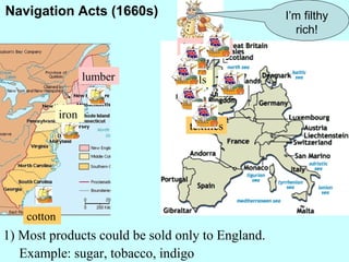 Navigation Acts Map
