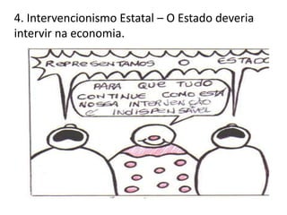Princípios Mercantilistas5. Industrialismo – produtos manufaturados6. Colonialismo – conquistadores definem o esquema de exploração