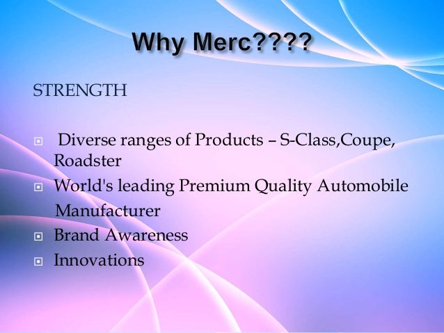 Mercedes-benz objectives image