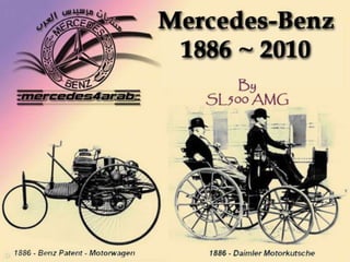 Mercedes-Benz 1886 a 2010