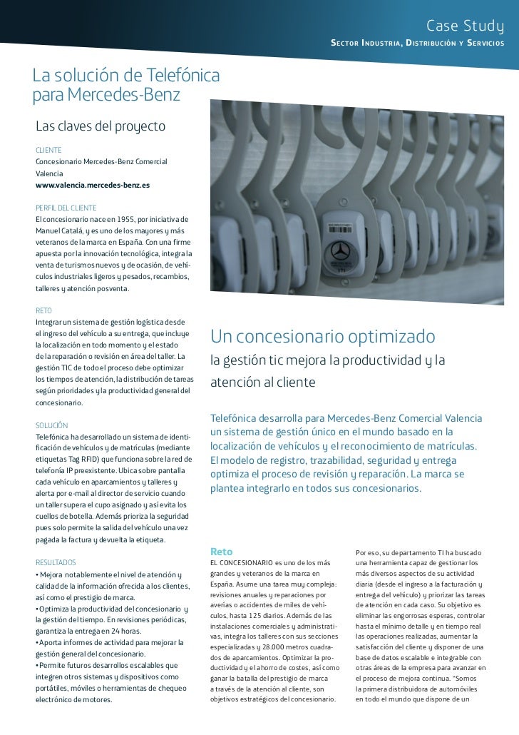 Case Study Mercedes Benz